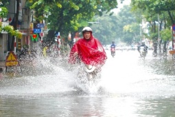 Nâng mức cảnh báo mưa lớn ở miền Bắc