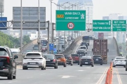 Hà Nội giữ nguyên làn dừng khẩn cấp đường Vành đai 3 trên cao