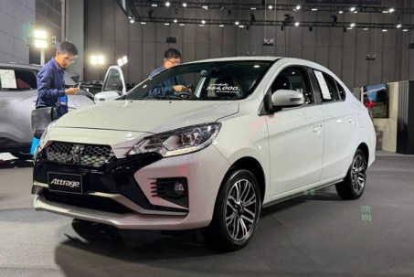 Mitsubishi Attrage bản nâng cấp lộ diện và có mức tiêu thụ nhiên liệu...