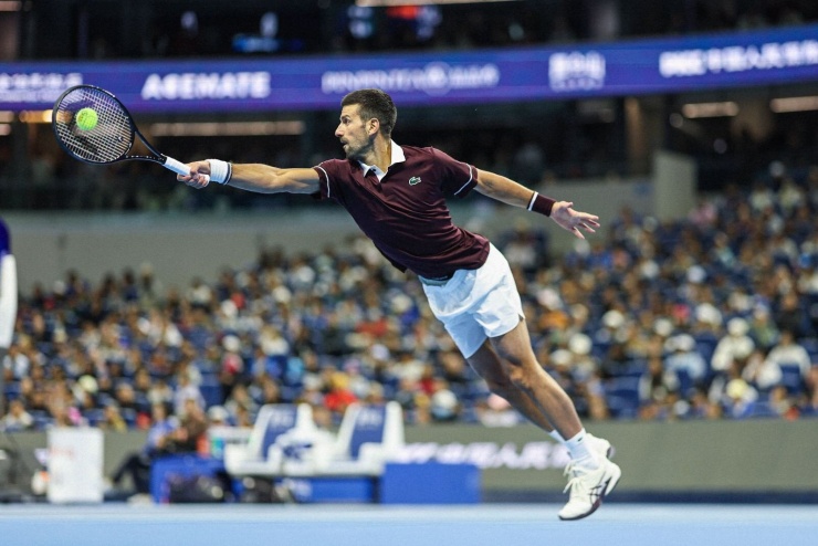 Djokovic vẫn cho thấy sự dẻo dai, bền bỉ đáng kinh ngạc - Ảnh: ATP Tour