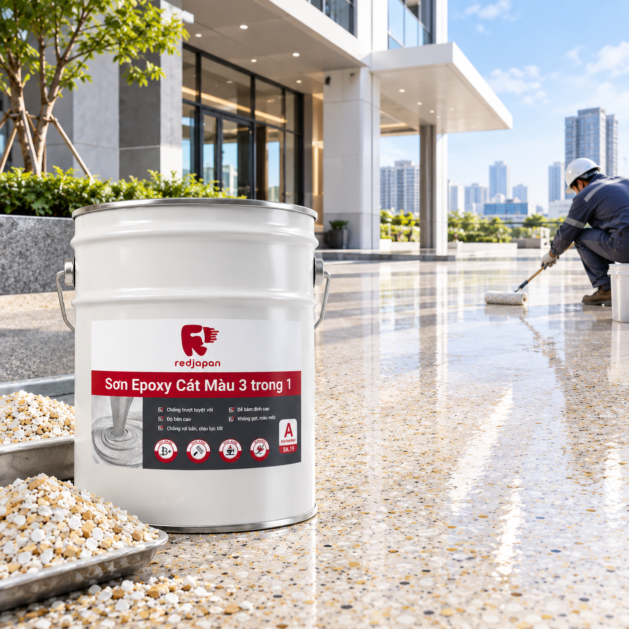 Quy trình thi công epoxy chuyên nghiệp, kiểm soát từng công đoạn