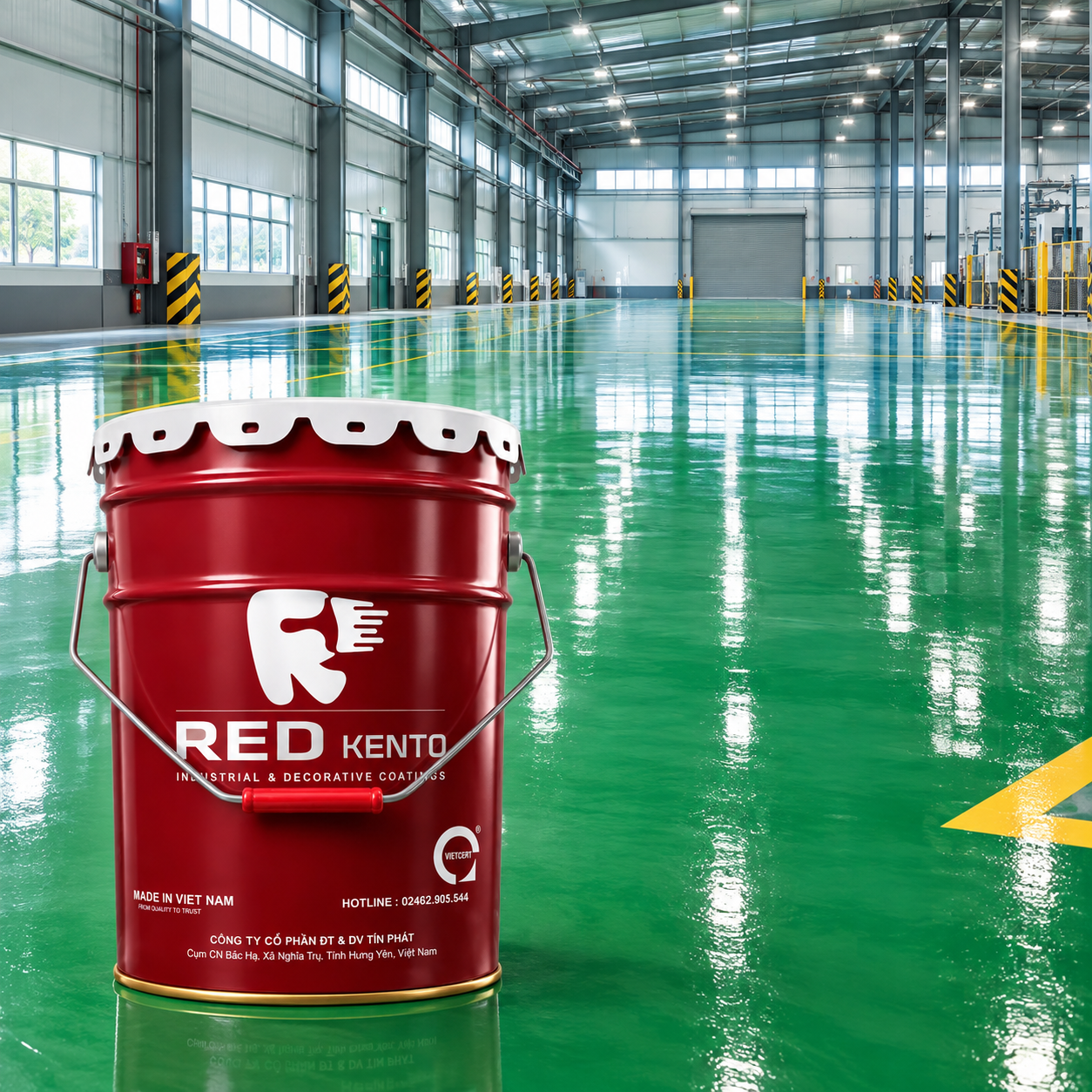 Tín Phát cung cấp đa dạng sơn epoxy cho nhiều công trình