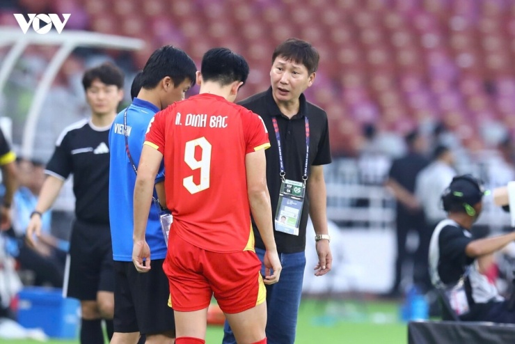 HLV Kim Sang Sik không có lực lượng mạnh nhất ở FIFA ASEAN Cup 2026 (Ảnh: Đức Cường).
