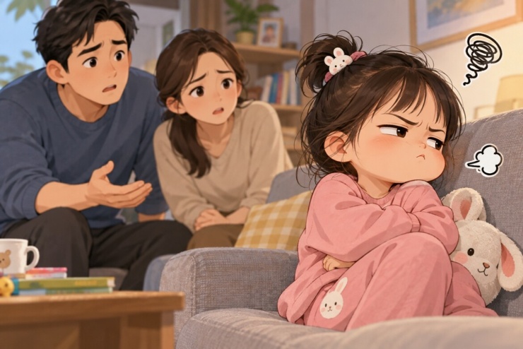 Con ghét bố mẹ không đơn giản là tâm lý bồng bột. (Ảnh minh họa: AI)