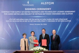 Vingroup và Alstom hợp tác công nghệ để phát triển tuyến đường sắt đô thị hà nội thế hệ mới