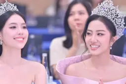 Hoa hậu Hà Trúc Linh, Ngọc Hân và các á hậu trên thảm đỏ