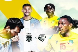 Trực tiếp bóng đá Argentina - Benin: Messi sát cánh Martinez, Alvarez ở trận chia tay