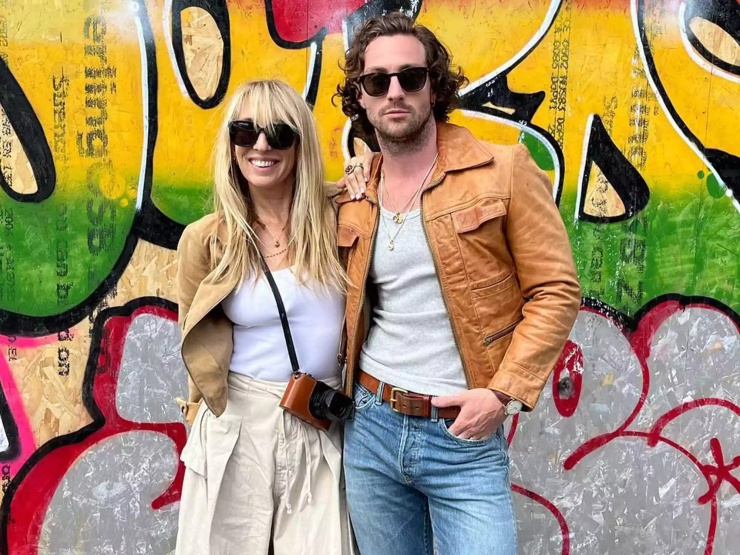 Sam Taylor-Johnson và Aaron Taylor-Johnson. Ảnh: Instagram Aaron