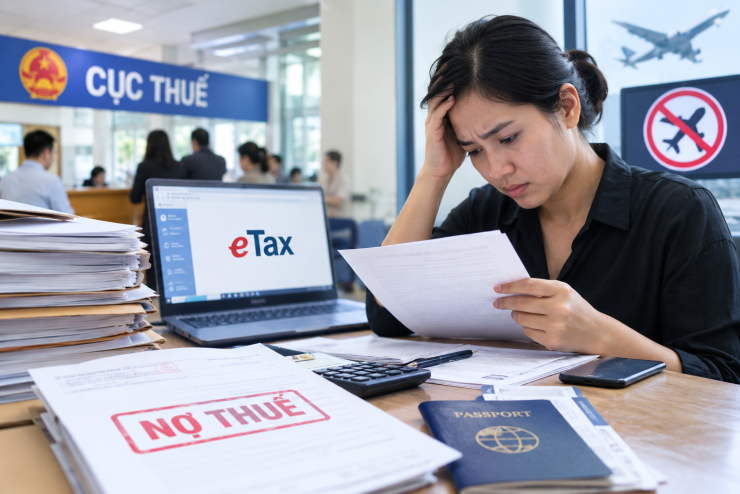 Chiến dịch làm sạch mã số thuế lộ ra nhiều bất cập. Ảnh minh hoạ sử dụng công nghệ AI.