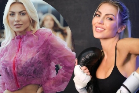 Hoa hậu Đức chuyển nghề đấu boxing