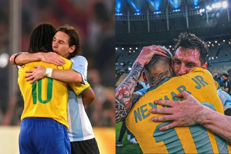 Ronaldinho, Neymar nói lời đặc biệt về Messi ngày M10 chia tay ĐT Argentina