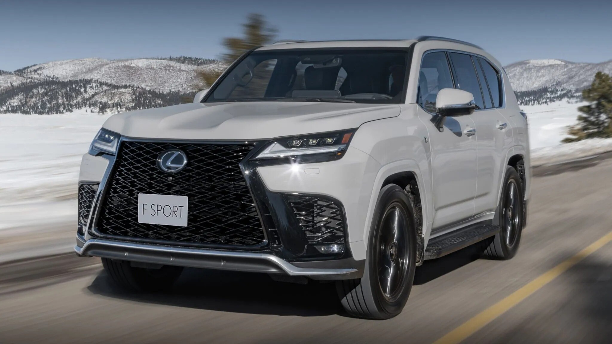Thị trường nội địa Nhật Bản đã được trải nghiệm phiên bản F Sport trên Lexus LX.