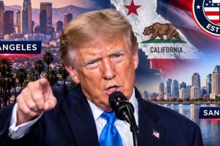 Nhà Trắng lao đao  " chữa cháy "  tuyên bố cứ để Iran xóa sổ Los Angeles, San Diego của ông Trump