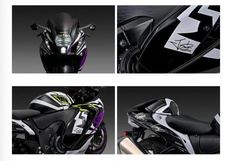 Suzuki Hayabusa phiên bản Juri độc đáo chính thức được sản xuất giới hạn - 4