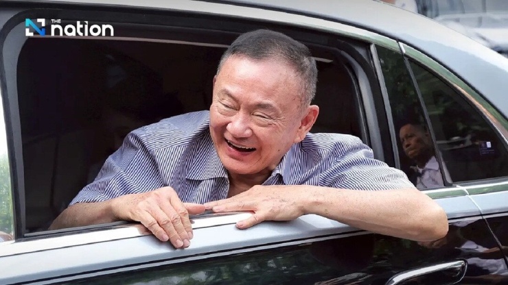 Cựu Thủ tướng Thái Lan Thaksin Shinawatra. Ảnh: The Nation