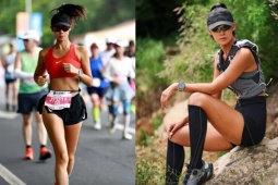 Nữ TikToker khoe chiến tích marathon, nhưng bị tố gian lận bằng xe đạp