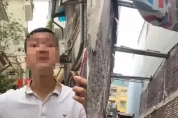 Công an phường Tương Mai tiếp nhận trình báo vụ tranh chấp phá dỡ công trình