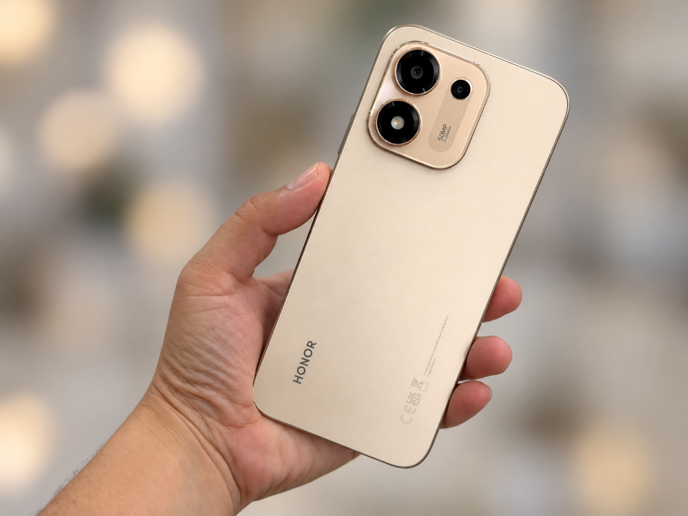 Honor 600S 5G bản màu vàng.