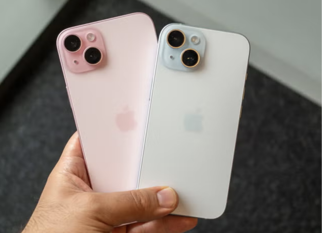 iPhone 15 có tùy chọn màu hồng nữ tính.