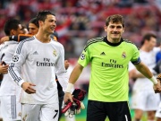 Huyền thoại Real Casillas bất ngờ “cà khịa” Ronaldo, bênh Messi hết lời