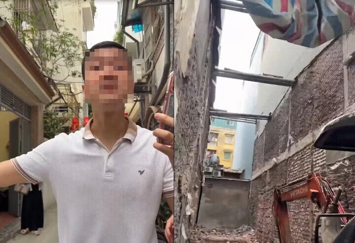 Khu vực xảy ra vụ việc. (Ảnh: Chụp màn hình)