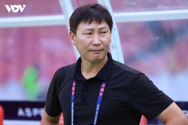 HLV Kim Sang Sik. (Ảnh: CTV Đức Cường). 