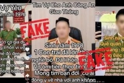 Điều bí ẩn phía sau clip 'anh công an'... tìm vợ