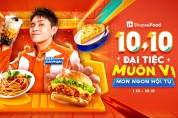 Cuối tuần lên kèo ăn ngon: Món ngon hội tụ, deal xịn hết nấc tại ShopeeFood 10.10