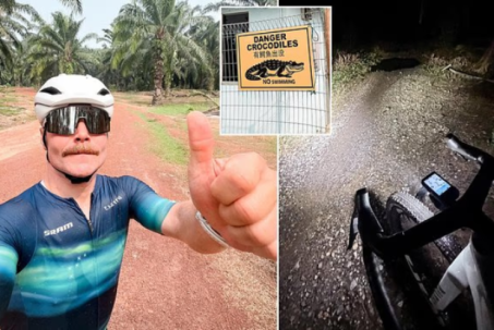 SAO triệu đô đạp xe 419km xuyên rừng dự giải đua xe F1, chạm trán rắn hổ mang & trăn dữ