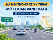 Hà Nội thông xe một đoạn Vành đai 4 từ 10/10, người dân di chuyển thế nào?