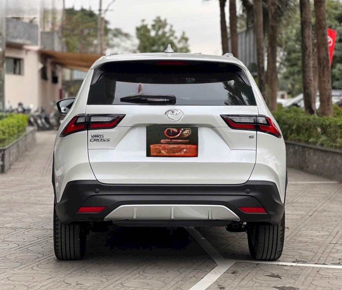 Ảnh thực tế một chiếc&nbsp;Toyota Yaris Cross được rao bán.