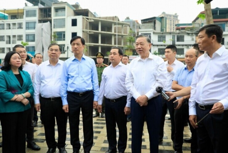 Tổng Bí thư, Chủ tịch nước chỉ đạo đẩy nhanh tiến độ các tuyến vành đai tại Hà Nội
