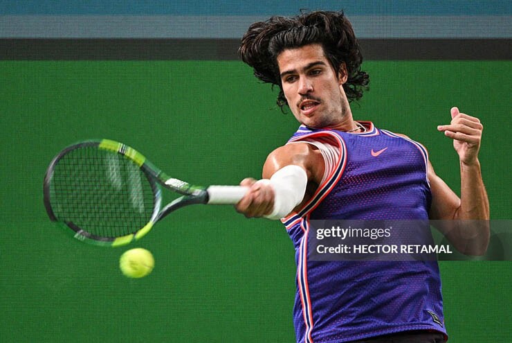 Video tennis Cerundolo - Alcaraz: 2 set thần tốc (Thượng Hải Masters)