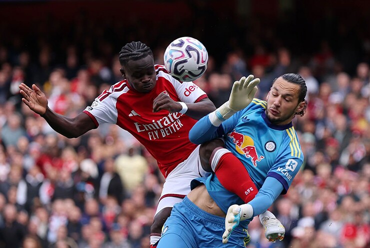 Trực tiếp bóng đá Arsenal - Leeds United: Saka phung phí (Ngoại hạng Anh) (Hết giờ) - 1
