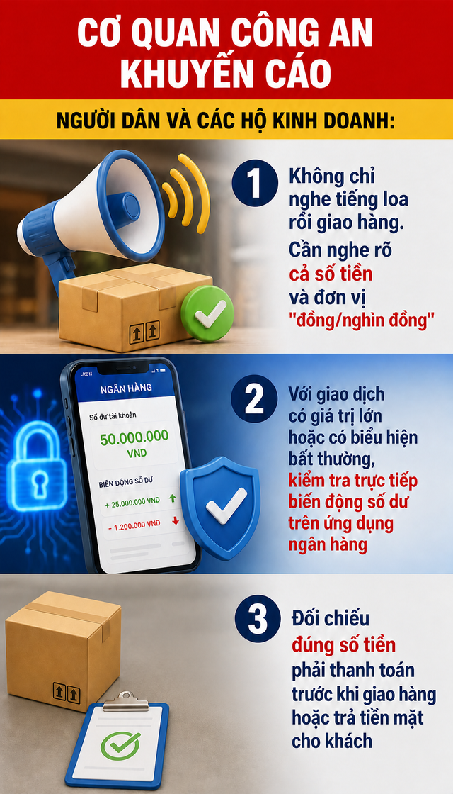 Công an sẽ điều tra nếu phát hiện giao dịch chuyển khoản như sau - 2