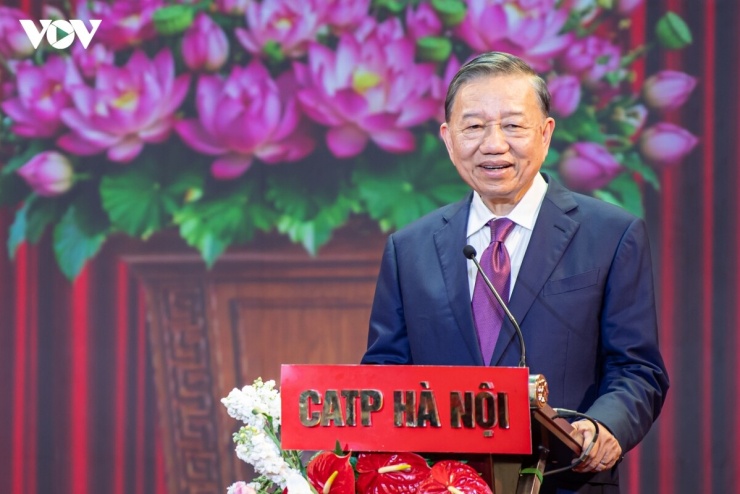 Tổng Bí thư, Chủ tịch nước Tô Lâm phát biểu tại buổi lễ