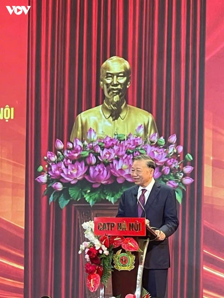Tổng Bí thư, Chủ tịch nước Tô Lâm phát biểu tại buổi lễ