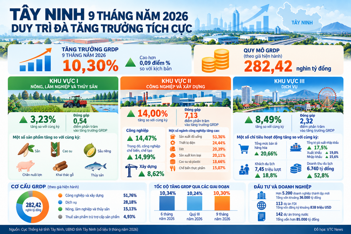 Vì sao Tây Ninh bất ngờ dẫn đầu phía Nam về tăng trưởng kinh tế? - 2