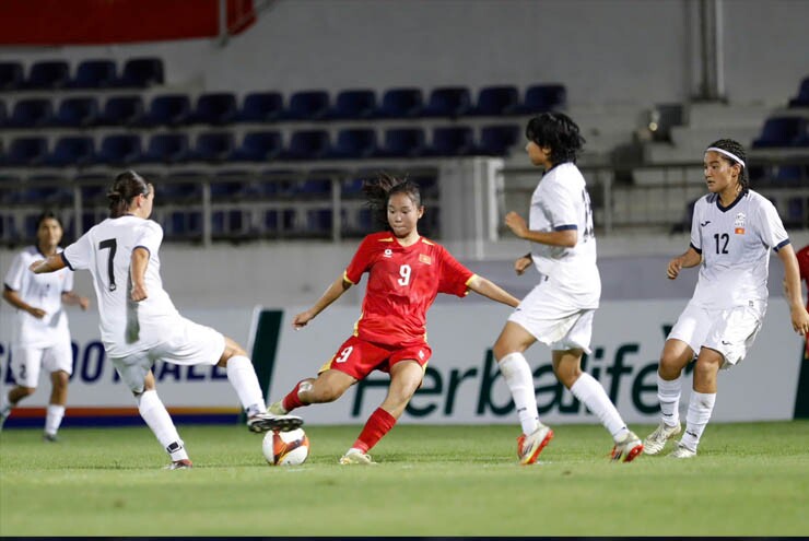 Video bóng đá nữ U17 Việt Nam - U17 Kyrgyzstan: Xuất sắc đoạt vé vàng (Vòng loại châu Á)