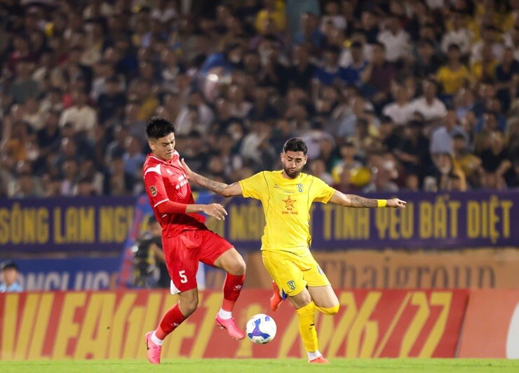 Trực tiếp bóng đá SLNA - Công an TP.HCM: Ngoại binh bỏ lỡ (V-League) (Hết giờ) - 2