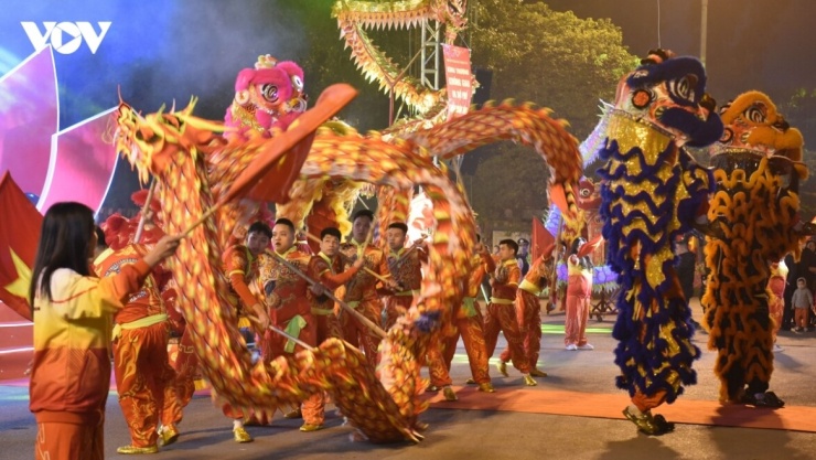 Một hoạt động tại không gian phố đi bộ Trần Nhân Tông, Hà Nội