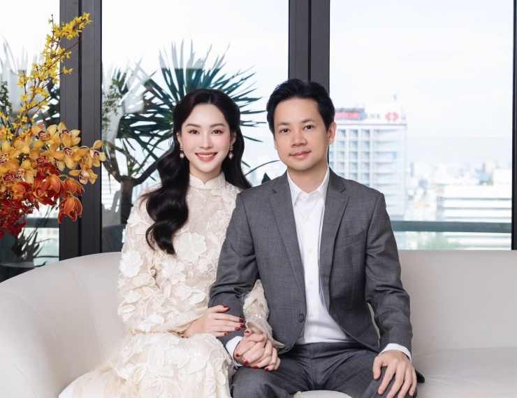 Hình ảnh đời thường của đôi vợ chồng. 
