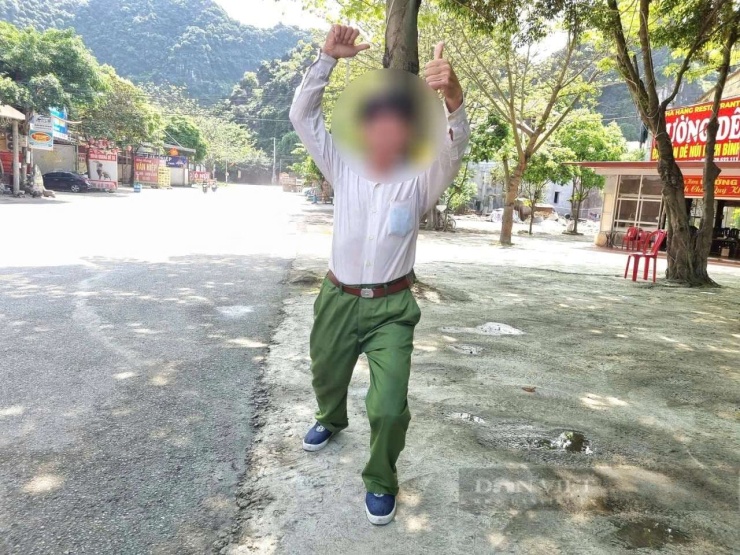 Ông D.V.H (64 tuổi, nhân viên nhà hàng). Ảnh: Vũ Thượng