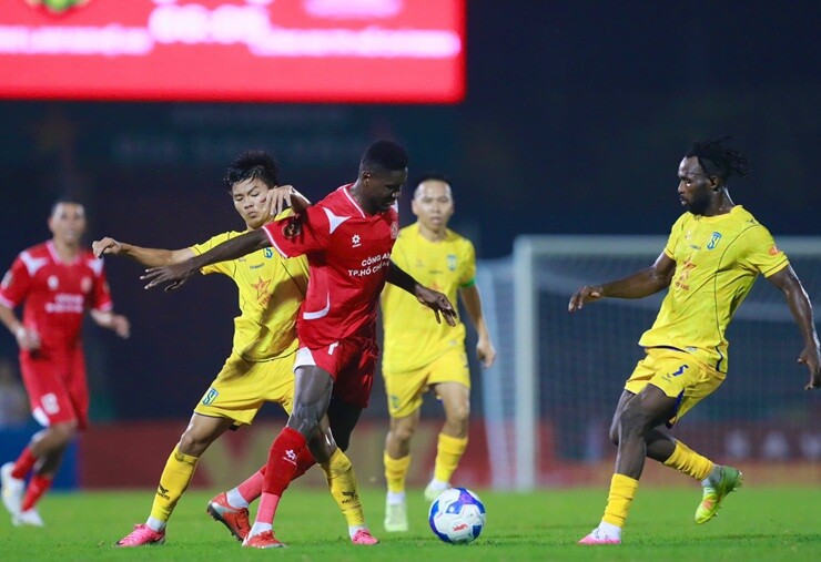 Trực tiếp bóng đá SLNA - Công an TP.HCM: Ngoại binh bỏ lỡ (V-League) (Hết giờ) - 5