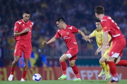 Video bóng đá SLNA - Công an TP.HCM: Tiến Linh mở điểm (V-League)