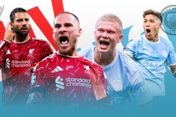 Trực tiếp bóng đá Liverpool - Man City: "Chảo lửa" Anfield chờ đón "The Citizens" (Ngoại hạng Anh)