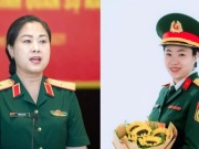 Nữ tướng và nữ Anh hùng ở giải thưởng Phụ nữ Quân đội đầu tiên