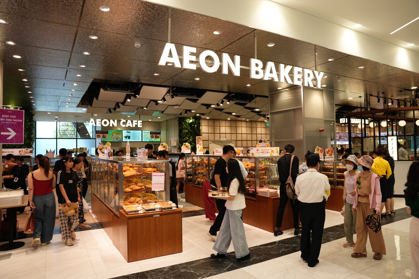 Khu vực Bakery tại AEON (hình minh hoạ)