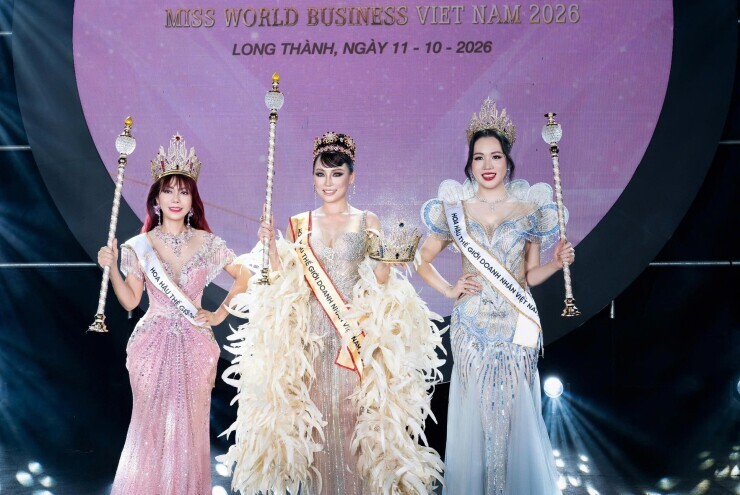 Nguyễn Thị Minh Châu dành cú đúp giải thưởng tại Hoa hậu Thế giới Doanh nhân Việt Nam 2026