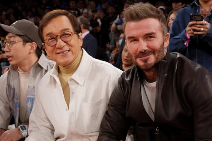 David Beckham tái ngộ Thành Long